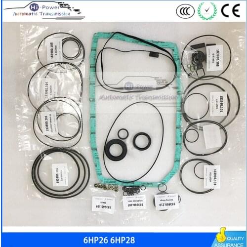 6HP26 Gearbox ZF6HP-26 Transmission Seal Overhaul Rebuild Kit For BMW Audi ZF6HP26