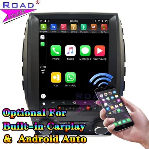 For Ford Edge 2015-2017 Tesla Style Car Multimedia Player Android 9.0 PX6 4G+64G 6 Core 9.7" GPS Navigation Radio Tape Recorder