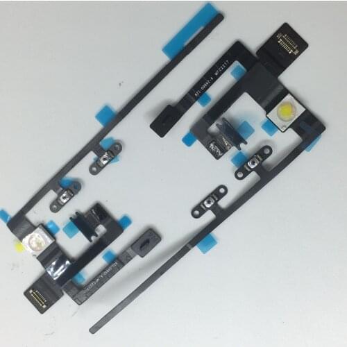 2 3 4 5 6air1/2 mini1 2 Panel Tablet Power Volume Flex Cable IC Connector Switch Button Menu On-off Motherboard Repair Accessory