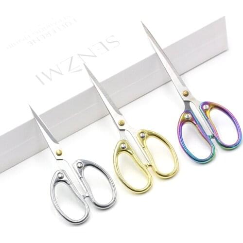 European retro classic stainless steel scissors embroidery DIY sewing tailor scissors crafts cross stitch scissors tool accessor