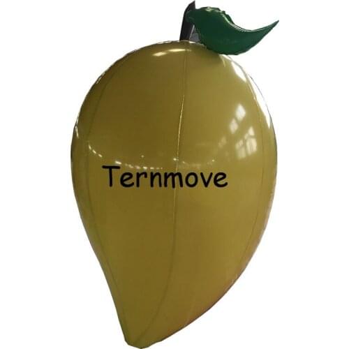 Giant inflatable Mango fruit balloon PVC advertising Promotion Helium Balloones custom large ground balloon