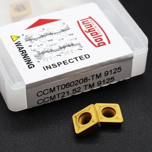 CCMT060204 TM 9125 Internal Turning Tool CCMT060208 Carbide Inserts for Lathe Cutter Tool Turning Insert Cutting Tools