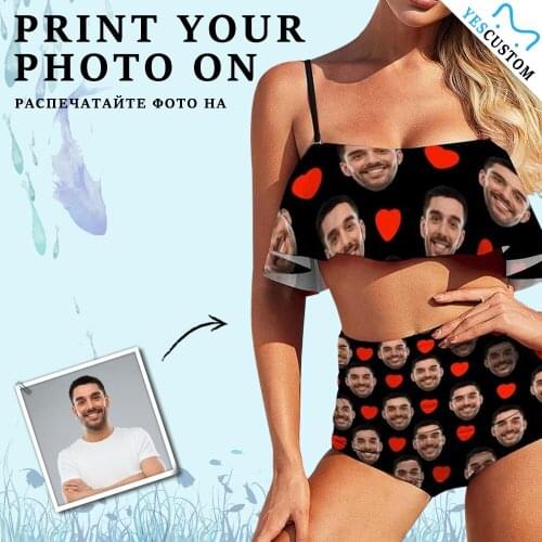 M YesCustom Red Swimwear