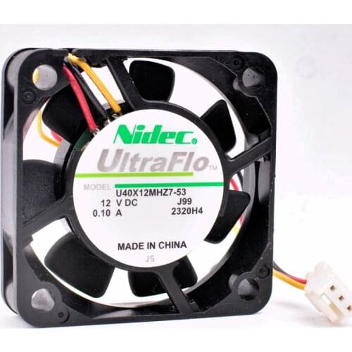 Original U40X12MHZ7-53 4cm 40mm fan 4010 40x40x10mm DC12V 0.10A LCD fan with large air volume and small cooling fan