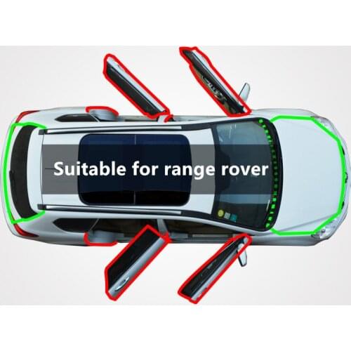 Suitable for Dust-proof, Wind-water Collision, Sound-proof and Modified Rubber Seal of Road Rover Sports Edition Door