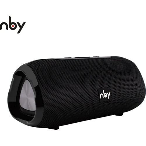 NBY 6660 Blueooth Speaker Portable Wireless Speaker with Mic 10W Column Stereo Sound Speakers For Phones PC