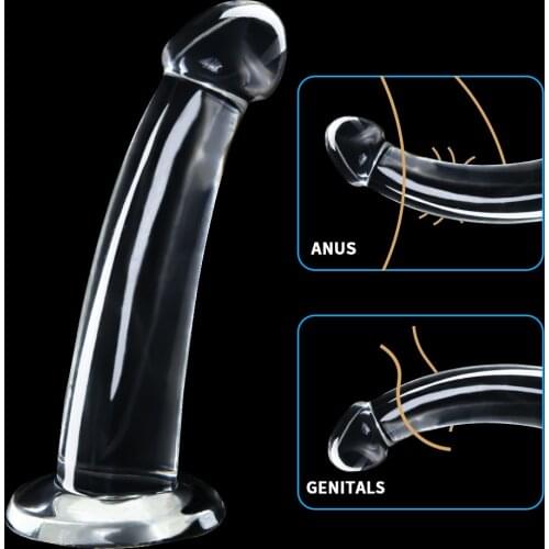 Transparent Soft Anal Plug for Men and Women with Anal Masturbation Device Sm Anal Plug Sucker Pull Beads Adult Erotic Sex Toys
