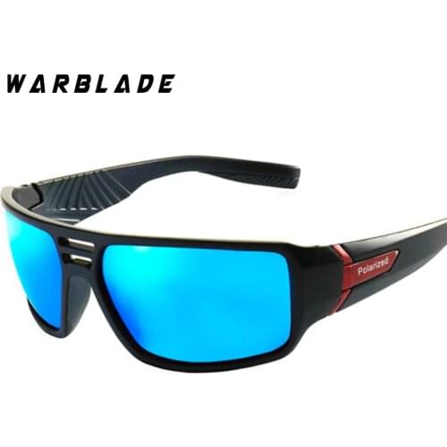 WarBLade HD Polarized Sunglasses Men Black Frame Driving Sun Glasses Women Luxury Brand De Sol Gafas Eyewear Accessories