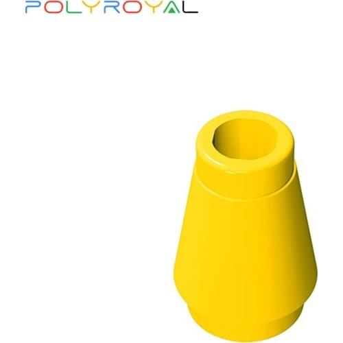 Building Blocks accessories DIY Plates1x1 Cone brick 10 PCS Creative Educational toy for children birthday gift 4589