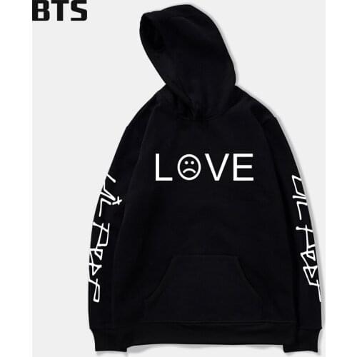 Lil Peep Love Winter Hoodies Men Sweatshirts Hooded Pullover Casual Women Homme Harajuku Fashion Men Long Sleeve Sweatshirts