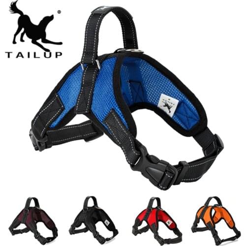 Dog Supplies K9 Pet Dogs Harness Collars Breathable mesh high quality Vest Dog Harness for Big Large Medium Small pet products