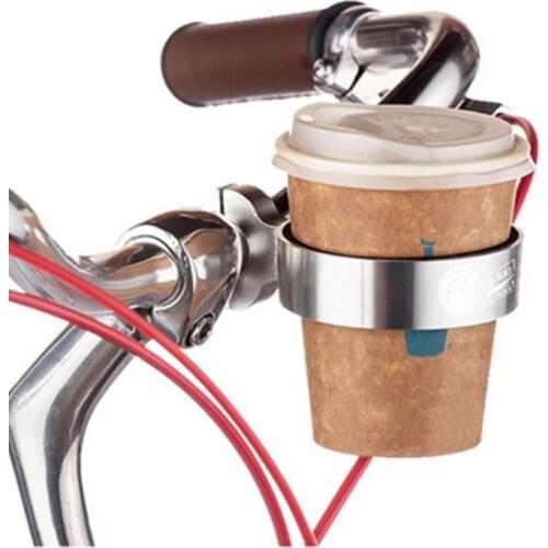 Cycling Bicycle Coffee Cup Holder Milk Tea Cup Holder Aluminum Alloy Bottle Holder Beer Holder
