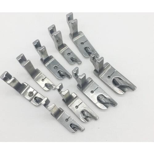 All size Industrial Sewing Presser Feet Hemmer Foot 1/8=3.2MM 2.0mm 6.4mm For Brother Juki Zoje Jack Typical flatcar machine