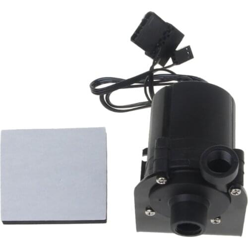 SC800 SC600 12V 10W DC Water Pump 600 L/H G1/4" Input and Output Use for water Cooling With Pump Holder For CPU