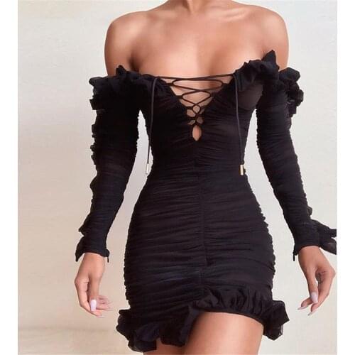 XUXI Off-the-shoulder Summer Dresses