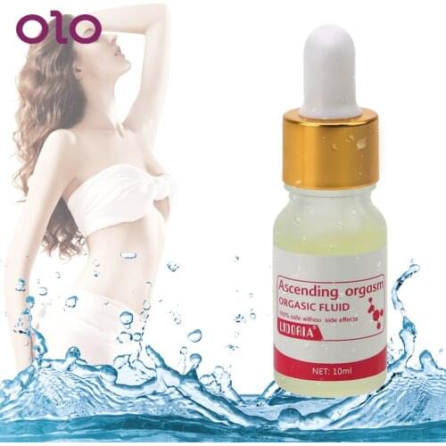 OLO 10mL Orgasic Fluid Climax Spray Female Libido Gel Sex Lubricants Orgasm Strong Enhance Adult Products