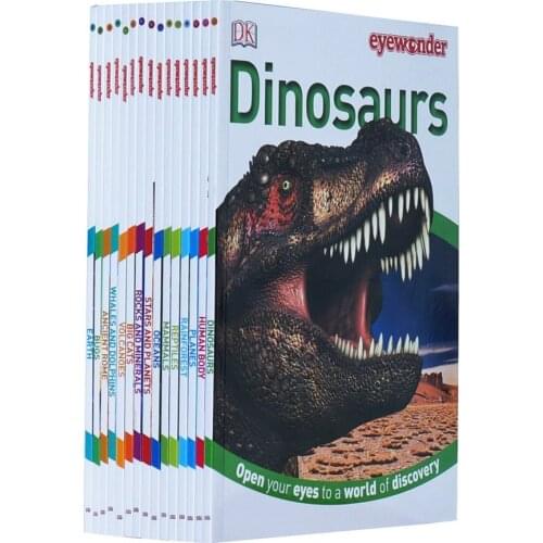 15 Books/Set DK Eyewonder Picture Book Kids Children English Show The Natural Environment Reading Books