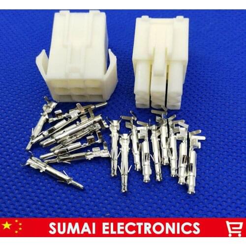 9Pin Way EL-9P Series Multipole Connectors,Electrical Connector Kits Male Female jack plug for Car 9 Pin