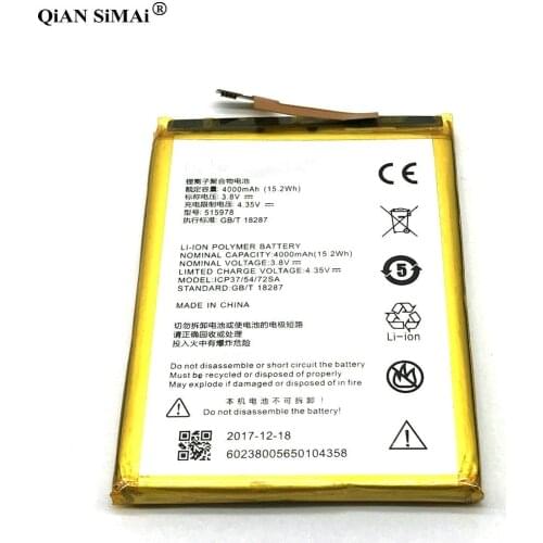 New E169-515978 4000mAh battery & Repair tools For ZTE Blade X3 Q519T A452 D2 phone