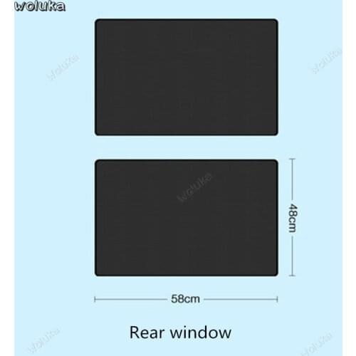 Car window sunshade magnet non-automatic telescopic car sunscreen insulation board front block side curtain shade mesh CD50 Q04