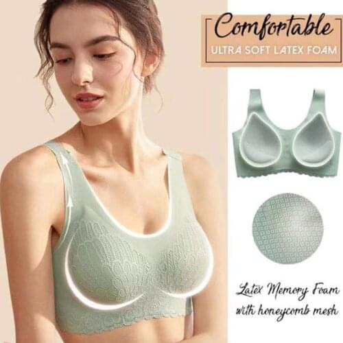 Seamless Bra Plus Size Wire Free Brassieres Womans Underwear Summer Pad Womens Intimates Lingerie Femme Underwear & Sleepwears