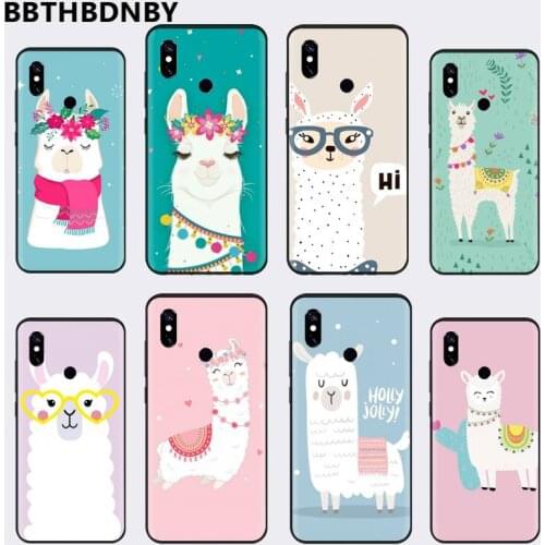 Lama Llama Alpacas Animal Phone Case For Xiaomi Redmi note 4 4X 8T 9 9s 10 K20 K30 cc9 9t pro lite max