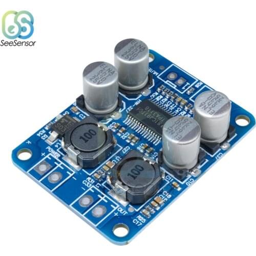 DC8-24V 60W TPA3118 PBTL Mono Digital Audio Amplifier Board AMP Module Chip 1X60W 4-8 Ohms Replace TPA3110