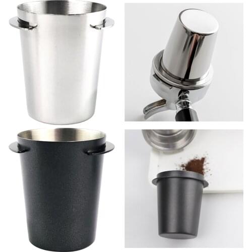 Stainless Steel Coffee Dosing Cup Powder Feeder Fit For Espresso Machine