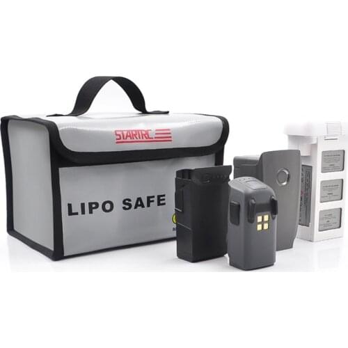 Fire Retardant LiPo Battery Safety Bag Portable Explosion-proof Fireproof Box for Tattu LiPo Battery Phantom Quadcopter Battery