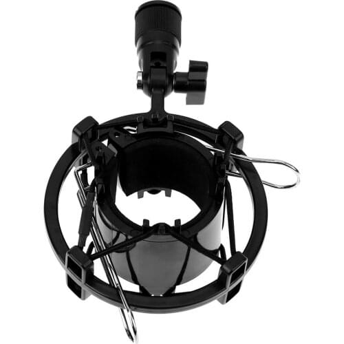 Universal Mic Microphone Shock Mount Clip Holder Stand for 43-55mm Large Diaphragm microphone Recording Bracket Holder Stand Bar