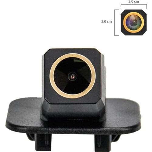 HD 1280x720p Golden Camera for Mazda CX-3 CX3 2016-2018 Reverse Hole , Rear View Reversing Backup Night Vision Waterproof Camera