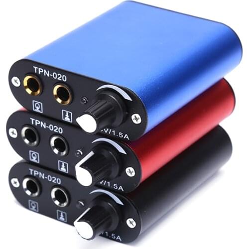 1pc Mini Tattoo Power Supply Professional Motor Power Supply For Rotary Tattoo Machine Gun Tool