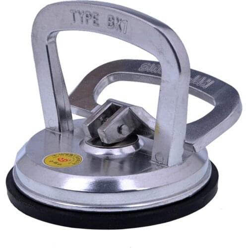 1PC Aluminum Alloy Glass Sucker Ceramic Tile Suction Cup Anti-static Floor Single Claw Suckers Dia 125mm 35kg 50kg Suction Power