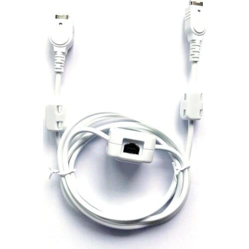 10 pcs a lot White 2 Player Game Link Connection Cable Cord For Gameboy Advance For G-B-A Cable