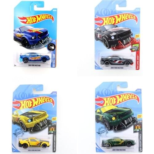 2020-19 Original Hot Wheels Mini Alloy Coupe 2005 FORD MUSTANG 1/64 Metal Diecast Model Car Kids Toys Gift