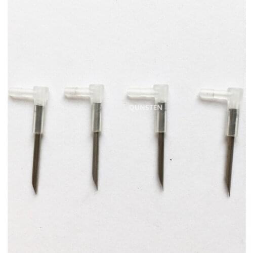 4PCS/Lot DIY CISS L Bend Elbow With Long Steel Sharp Needle Ink Tube Elbow CISS Hose Elbow Tube Connector Elbow Length 27MM