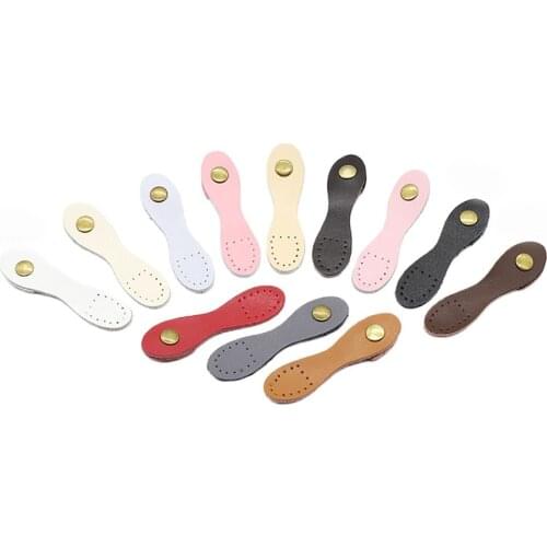 5pcs/Lot DIY Handmade Wallet Purse Hasp Buttons Clasp for Handbag Card Pack Clutch Bag Buckle Crafts Genuine Leather KZ0039