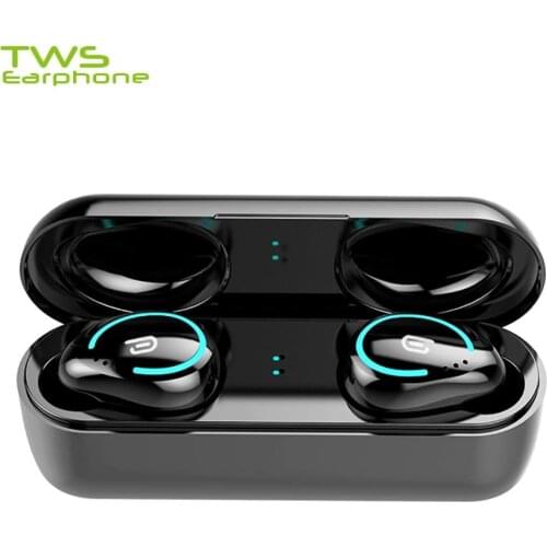 TWSearphone I8 Wireless Bluetooth Earphone Binaural HD Call Headphone IPX7 Waterproof TWS Stereo Noise Reduction Earbuds VS QCY