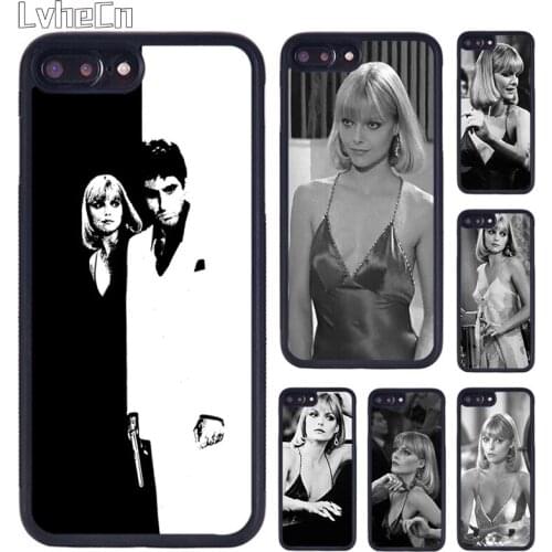 LvheCn Scarface Elvira Hancock Phone Case For iPhone 5 SE 6s 7 8 Plus 11 12 Pro X XR XS Max Samsung galaxy S7 S8 S9 S10