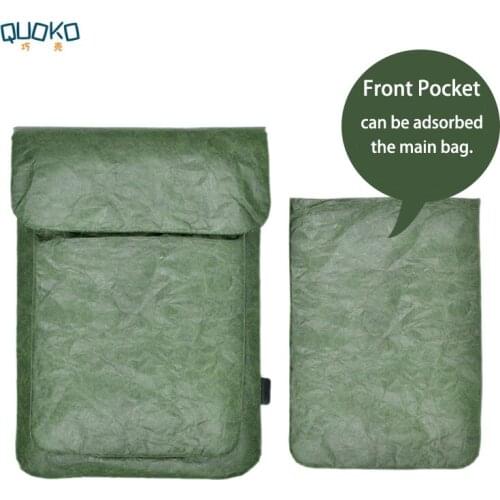 Double Layer High Capacity Laptop Bag cover,Tyvek fiber paper laptop sleeve case for Thinkpad X1 Carbon/Yoga/T480S T490 14 inch