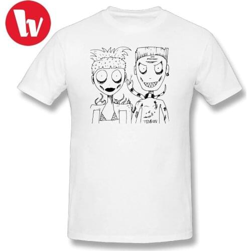 Die Antwoord T Shirt - YOLANDI & NINJA T-Shirt Men Print Summer Mens Beach Tee Shirt Men Short Seeve Male T-Shirts Plus Size