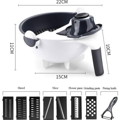 Wonderlife Multifunctional vegetable slicer household potato slicer potato chip slicer radish grater Kitchen Tools Vegetable