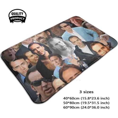 Nicolas Cage Overload Soft House Family Anti-Slip Mat Rug Carpet Nicolas Cage Nicholas Cage Nicolas Cage One True God Allover