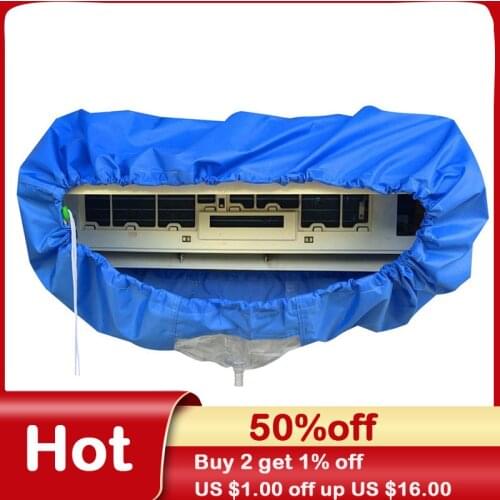 Wall Mounted Air Conditioning Cleaning Bag Split Air Conditioning Cleaning Cover Waterproof Protector for 1P/2P/3P Drop Shipping