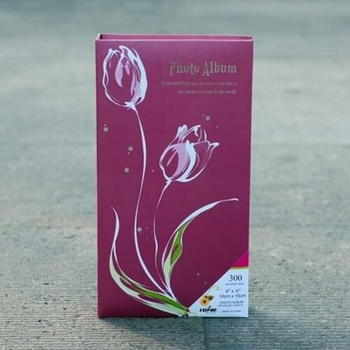 Creative 4R 4*6 Inch 300 Pockets Mini Photo Album Film Paper Picture Storage Case Book Home Decoration Gift Instax Foto Albums