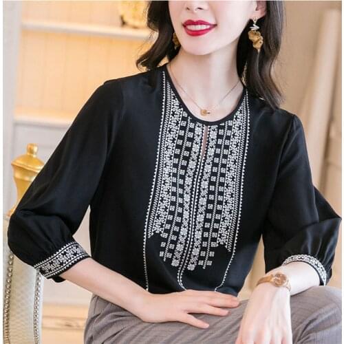 Шелковые блузки RibbonFish China At AliExpress