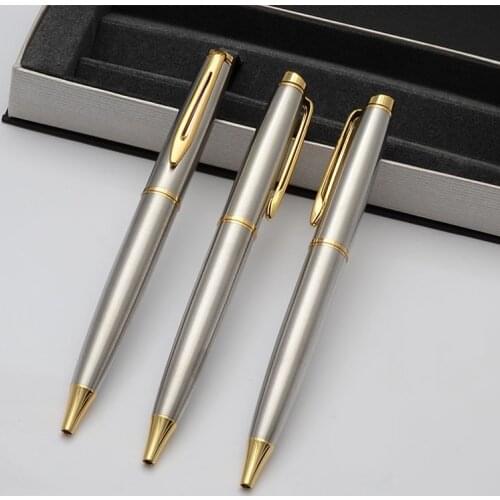 Baoer Ballpoint Pen Luxury Pens For Writing Roller Ball Pen Stylo Bille Gifts Blue Refill Boligrafos Divertidos