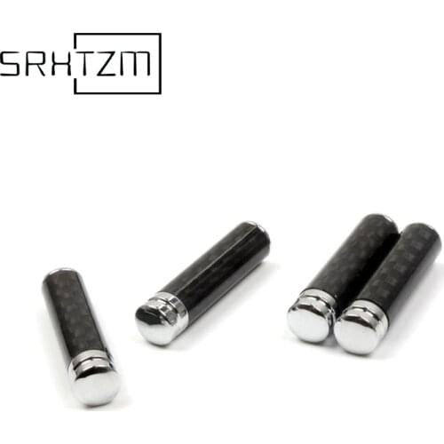 Car Styling For BMW E46 E52 E53 E60 E90 F10 F30 F15 X1 X3 X5 X6 Carbon Fiber Door Lock Stick Pin Cap Car Interior Accessories