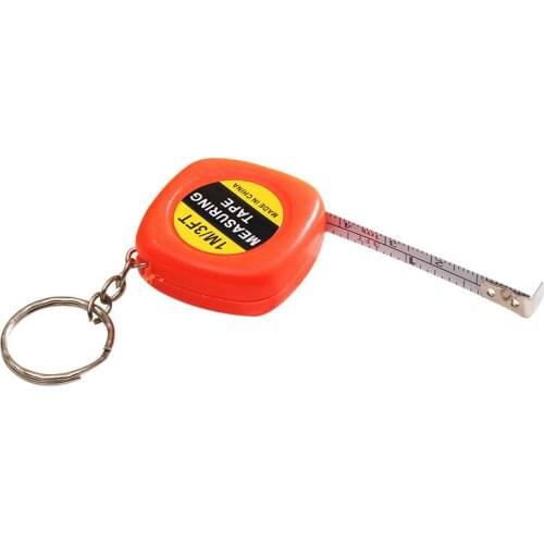 Convenience Mini Keychain 1 meter small tape size portable tape size gift wholesale