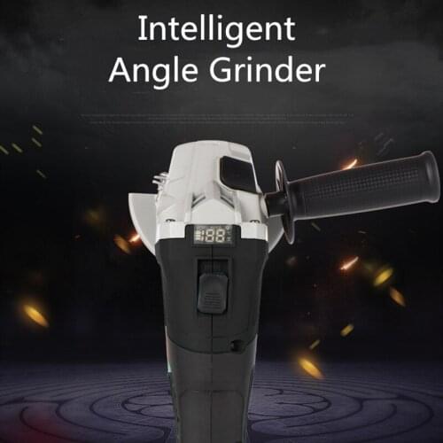 New intelligent angle grinder brushless lithium electric industrial grade electric hand grinding and polishing machine tool